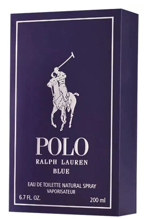 ralph lauren polo blue masculino eau de toilette 200ml